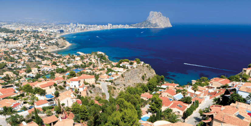 costa blanca weather by month