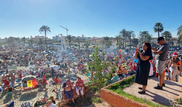 la zenia beach christmas party