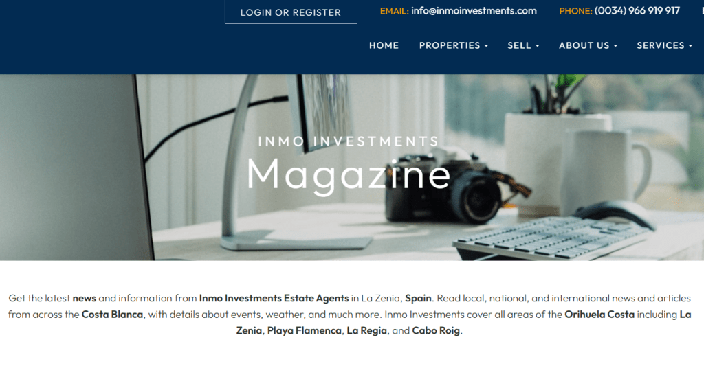 inmo invesntments news