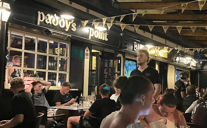 paddys point irish bar and restaurant