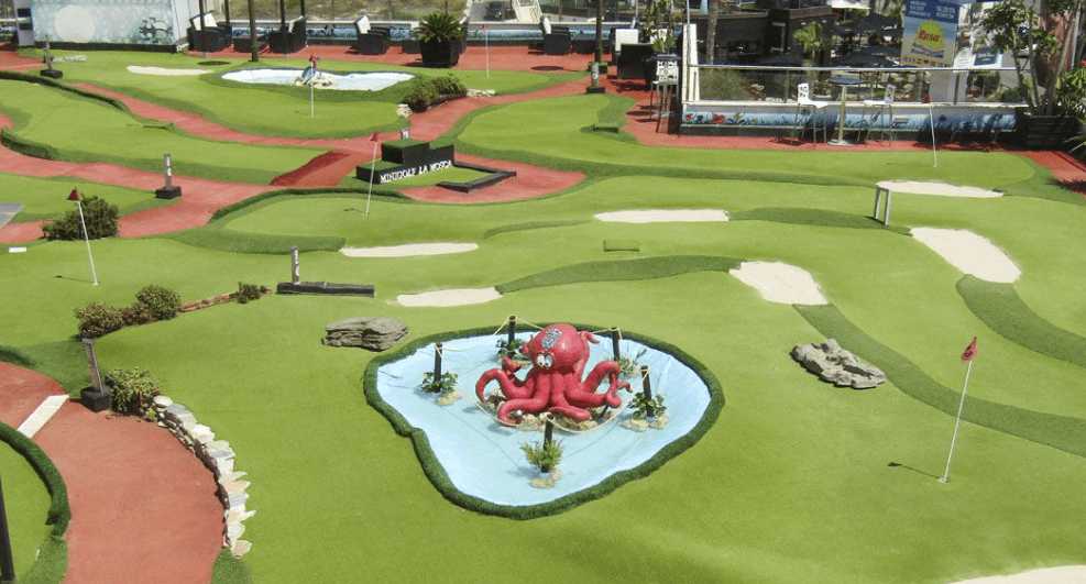 mini golf la mosca