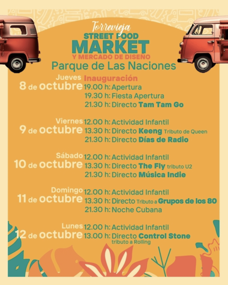 torrrevieja street food market 2026
